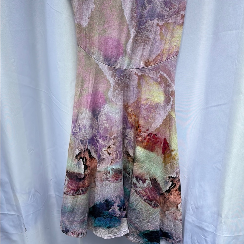 Multicolor Sleeveless Dress - Picture 6 of 6